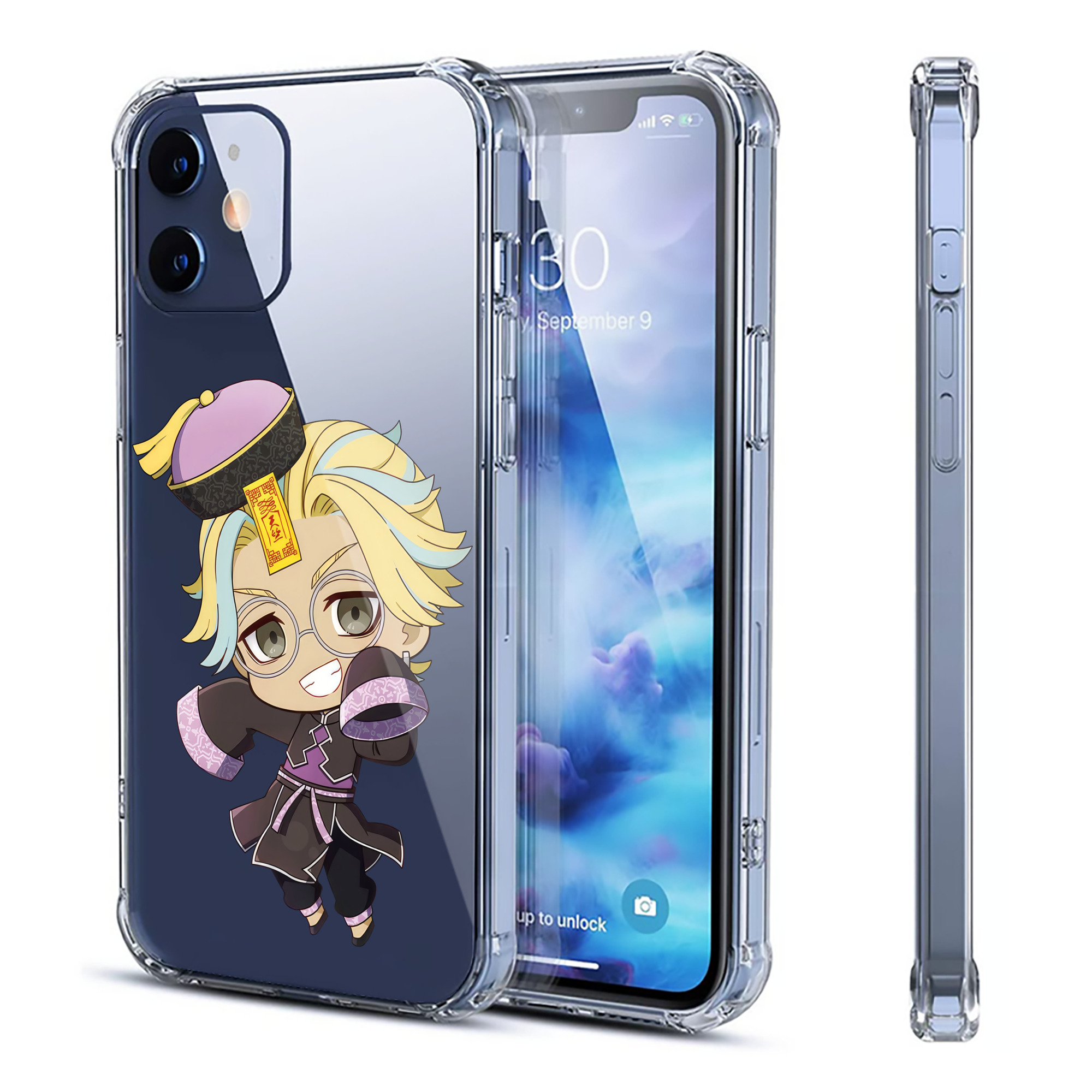 （画像用） 東京リベンジャーズ Tokyo Revengers 【iPhone 12シリーズ対応】透明スマホケース（クリアソフトケース）
